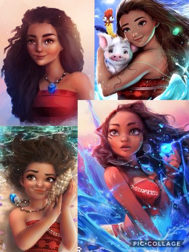 Moana Collage | Disneyfans Amino