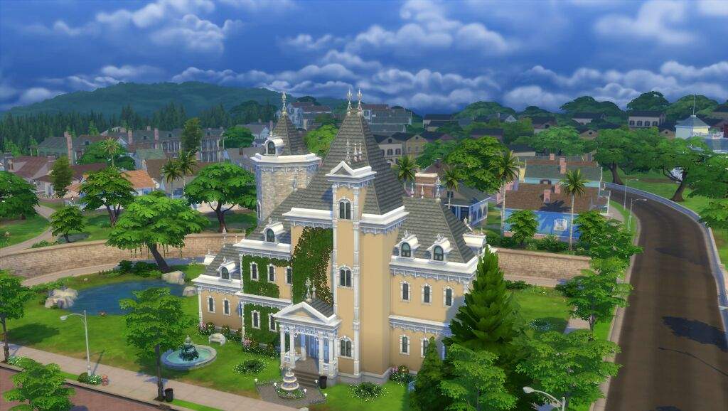 Disney Houses part 4: Stately Château Cinderella | Sims Amino