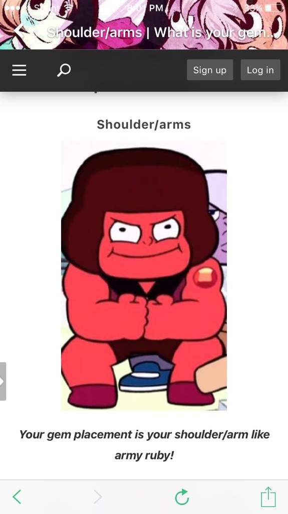 Gem Placement Quiz Steven Universe Amino