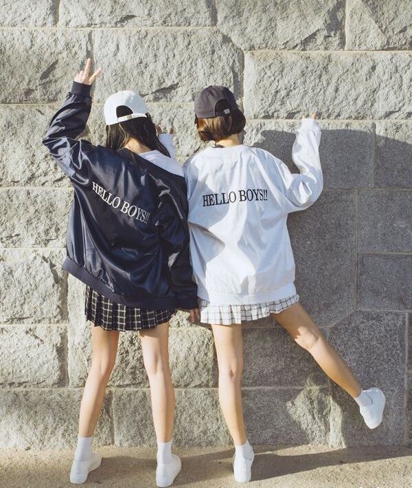 BFF Matching Outfits! | Korean Fashion Amino
