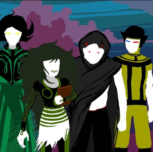 Guardian Dolorosa, Disciple, Signless, and Psiiconiic | Homestuck And ...