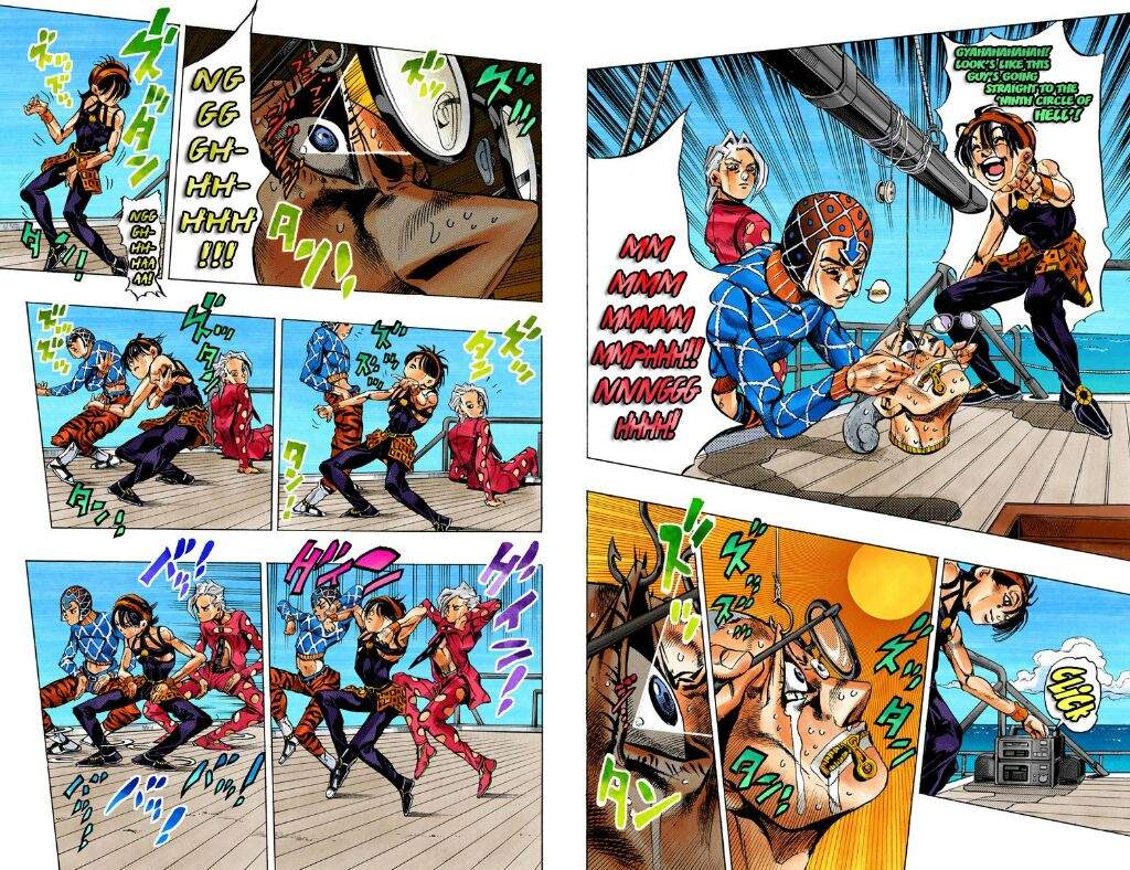 Clip Passione Dance JoJos Bizarre Adventure Golden Wind Anime