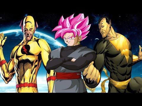 Professor Zoom Vs Black Goku Vs Black Adam | Comics Amino