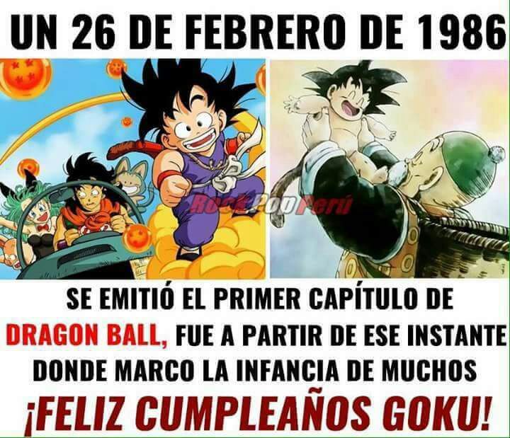 Feliz Cumpleaños Goku ???? | DRAGON BALL ESPAÑOL Amino