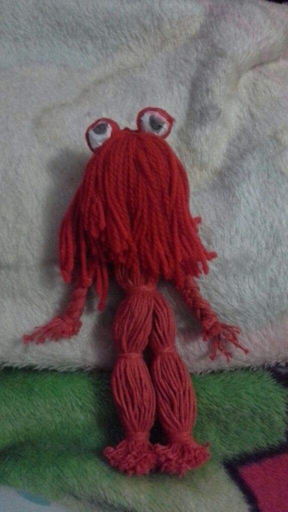 Homemade Red Guy Harry Doll Don T Hug Me I M Scared Amino