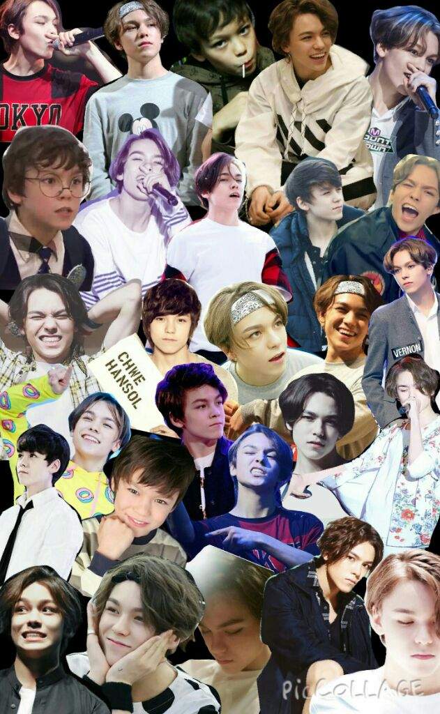 Vernon Collage Edits | Carat 캐럿 Amino