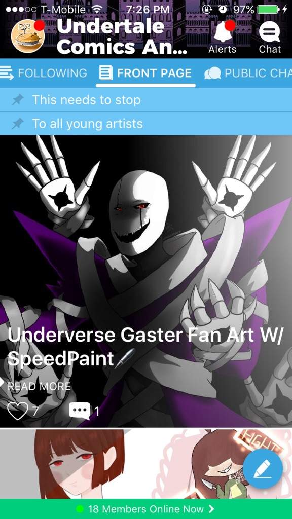 Underverse Gaster Fan Art W/SpeedPaint🖊 | Undertale Comics and Art Amino