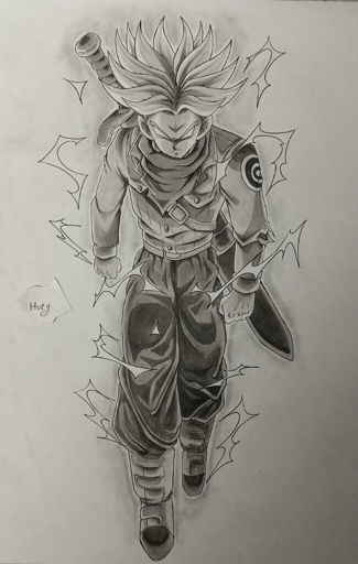 Future Trunks Drawing | DragonBallZ Amino