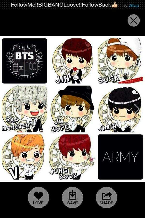 Bts cartoon ver | ARMY's Amino