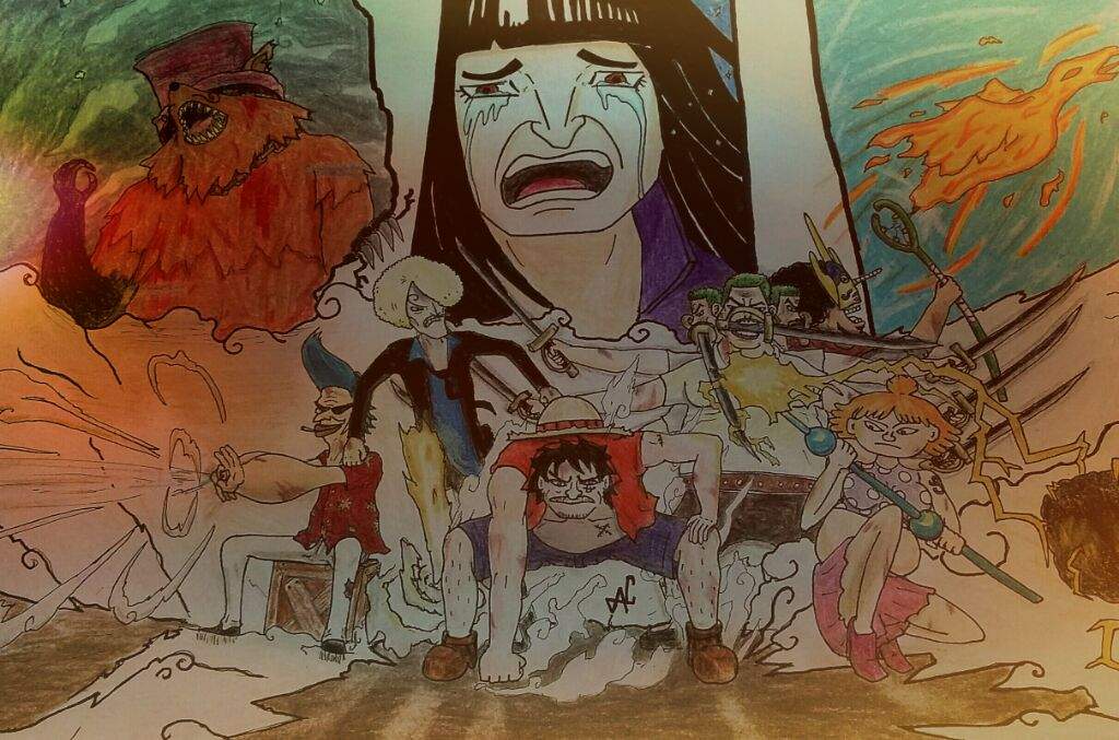 True Straw Hat Drawing One Piece Amino