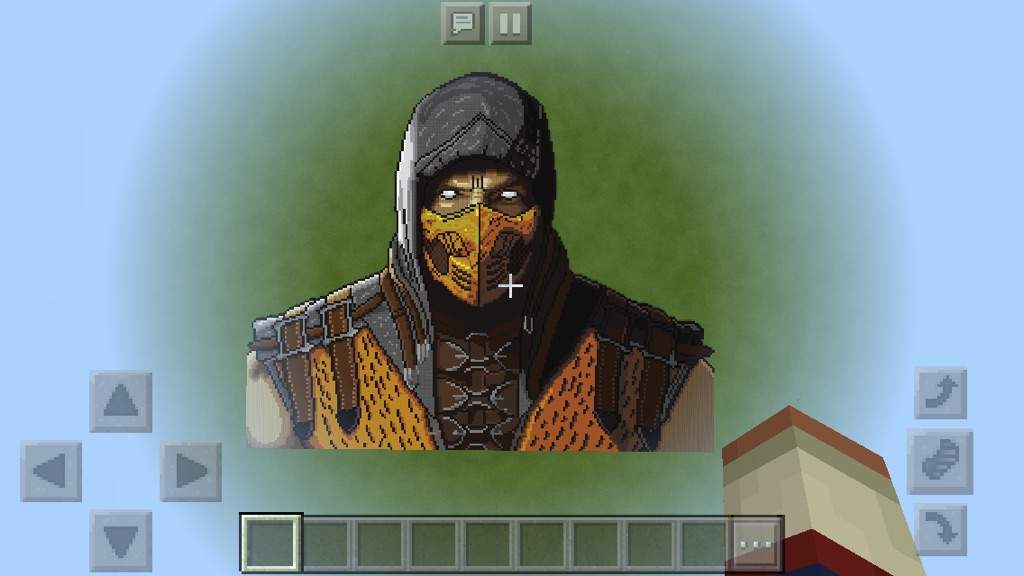 Scorpion Mortal Kombat Pixel Art Scorpion - IMAGESEE