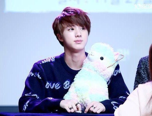 Jin & Stuffed Animals | ARMY's Amino