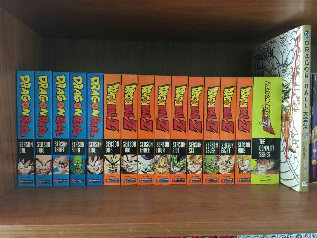 dbz dvd collection