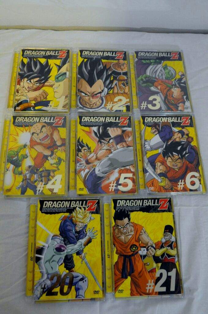 dbz dvd collection