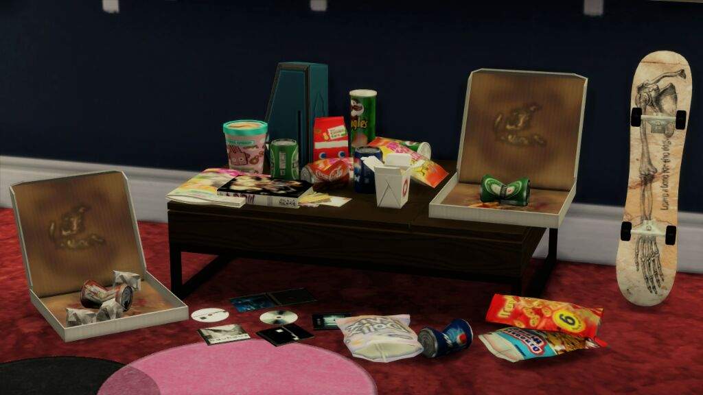 College Life Messy Roommate Sims Amino Llama Dorm Living Room Tv Playing