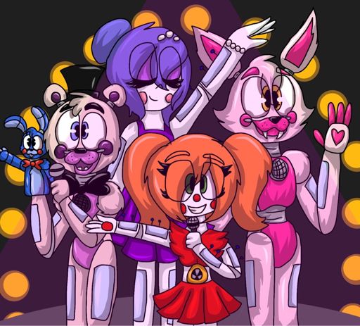 🍕Circus Baby and her Crew🍕 | Five Nights At Freddy's Amino