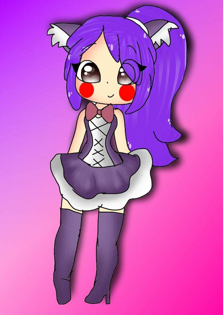 mi dibujo de cindy #FNACHS | •FNACHS Amino• Amino