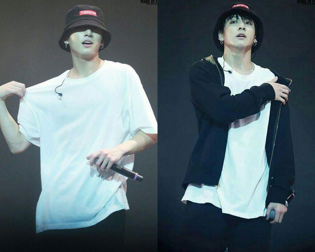 bucket hat look