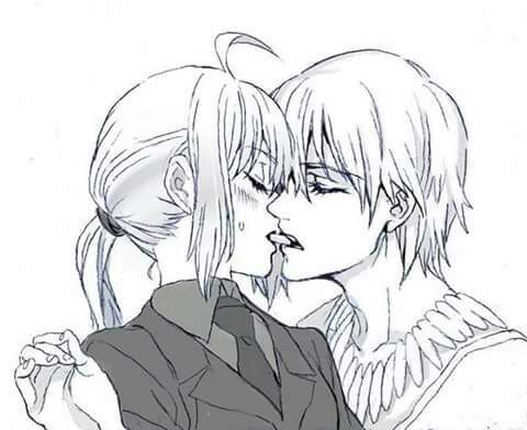 Gilgamesh x Arturia | Anime/Amor Amino