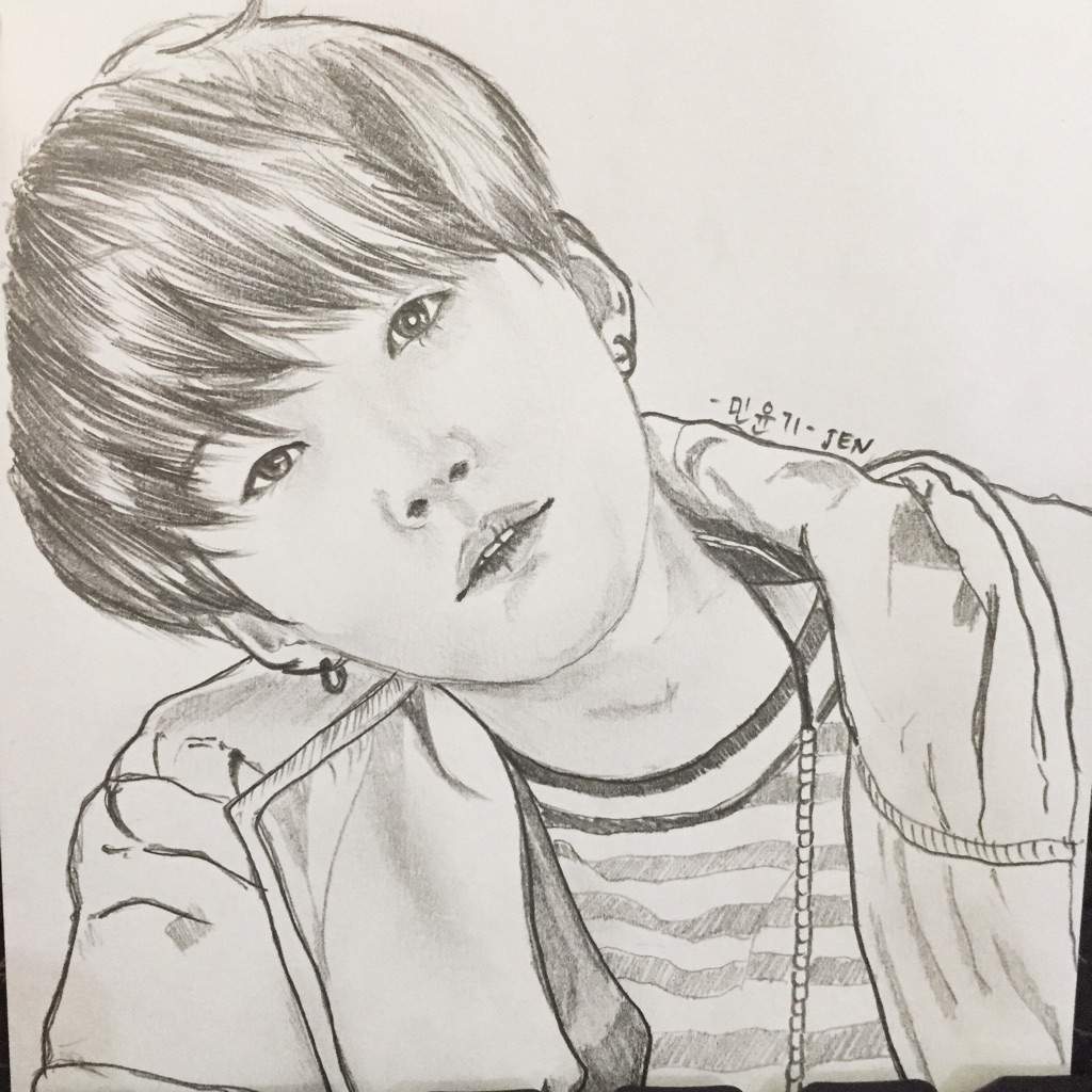 Suga Sketch | ARMY's Amino