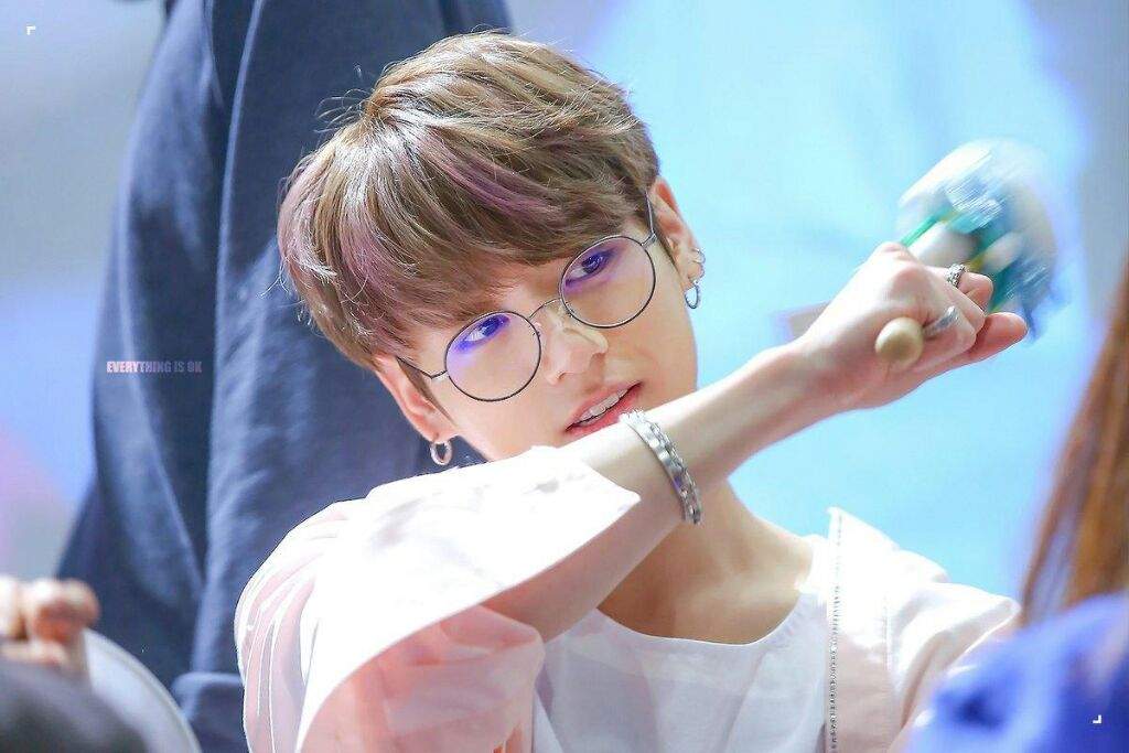 Jungkook with glasses | ARMY's Amino