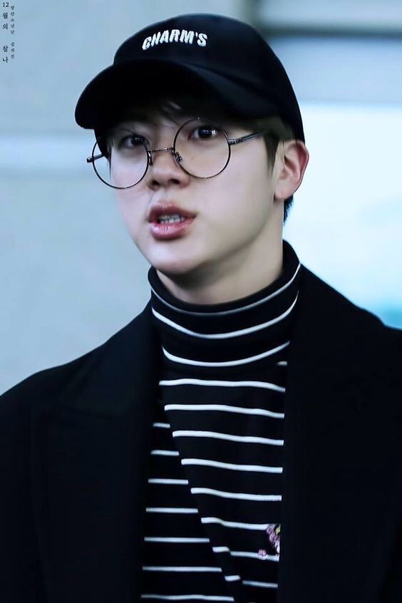 Jin With Glasses | Seokjin Amino