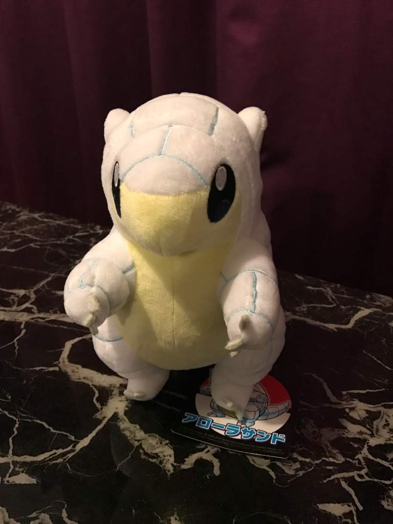 alolan sandshrew plush