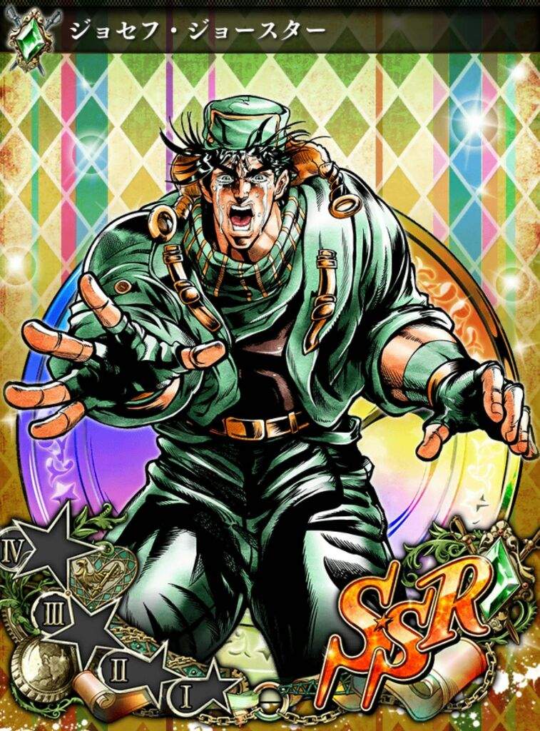 Ssr Joseph Platinum Wiki Jojo Stardust Shooters Amino 6525