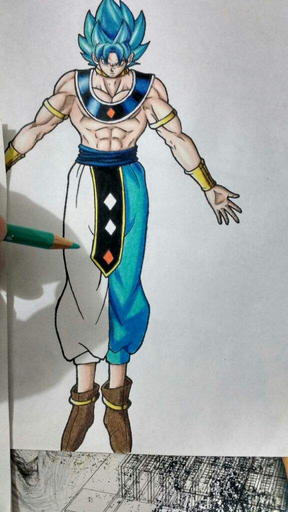 Como dibujar a Goku dios de la destrucción | •Anime• Amino Como dibujar a Goku dios de la destrucción | •Anime• Amino