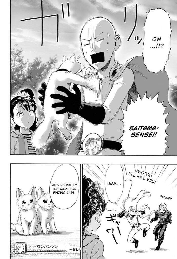 A Manga World That Gets One Page Once A Year Why the f*** does saitama gets a one punch kill everytime yet he gets