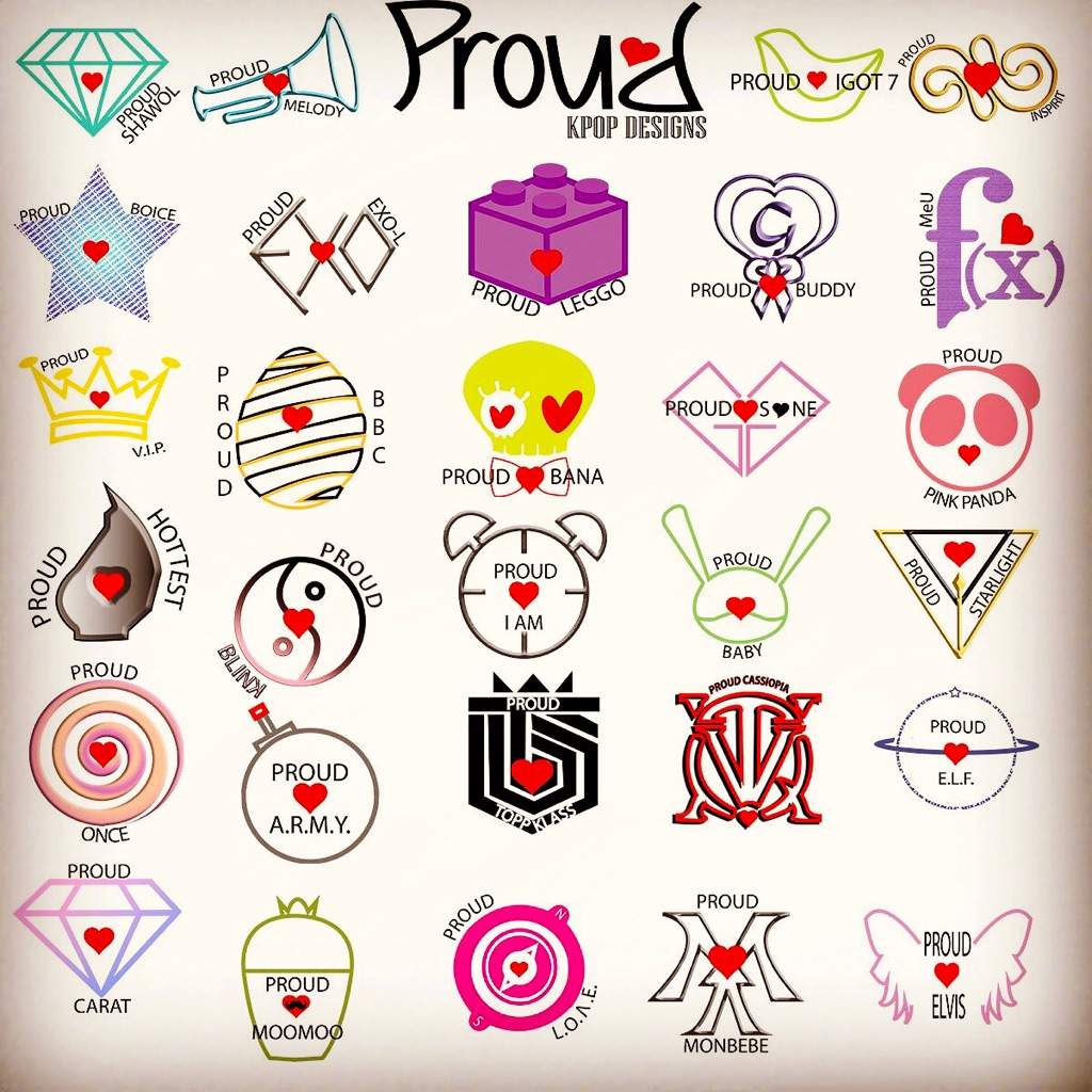 Proud Kpop Designs KPop Amino