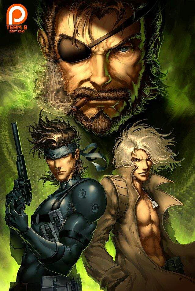 Mgs4 Solid Snake and Liquid Ocelot | Anime Amino