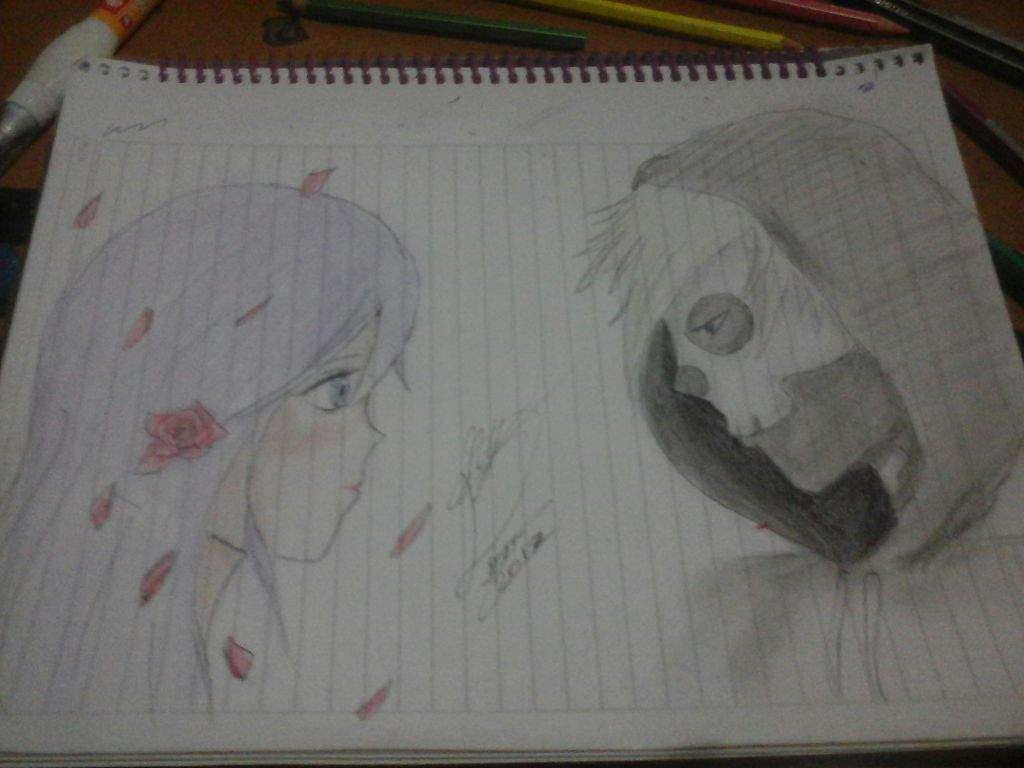 Dibujo La Vida Y La Muerte Anime Amino