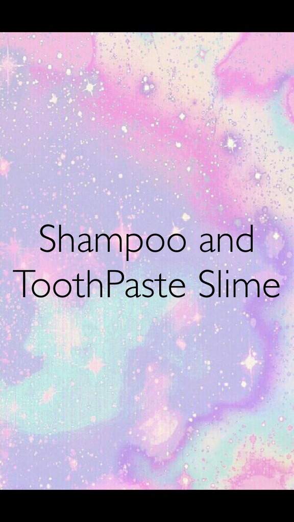 Can U Make Shampoo Slimetoothpaste Slime Slime