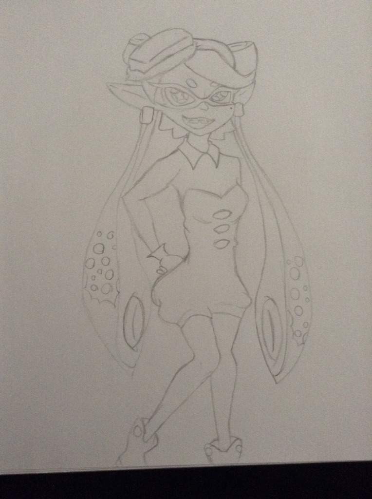 callie drawing splatoon amino done ibispaint x finish pruduct