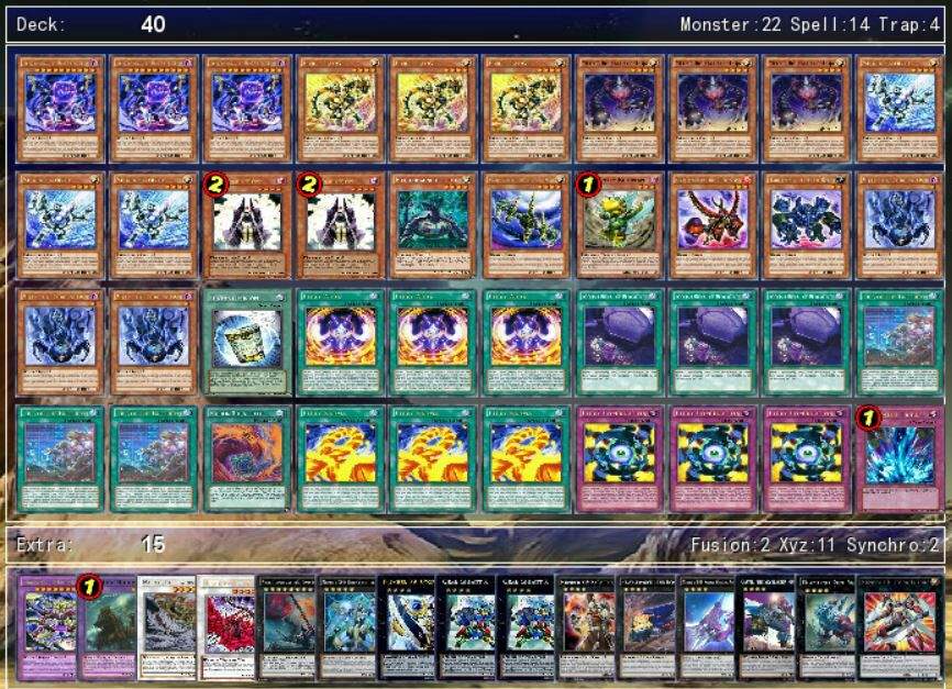 + Extra Deck *Ready to Play* Competitive Deluxe Cubic Deck Yugioh Aigami 
