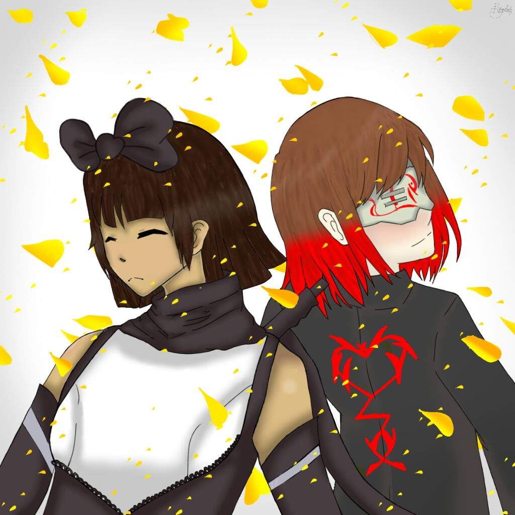 It&apos;s Frisk and Chara but they&apos;re <b>RWBY</b>-fied <b>Undertale</b> Amino.