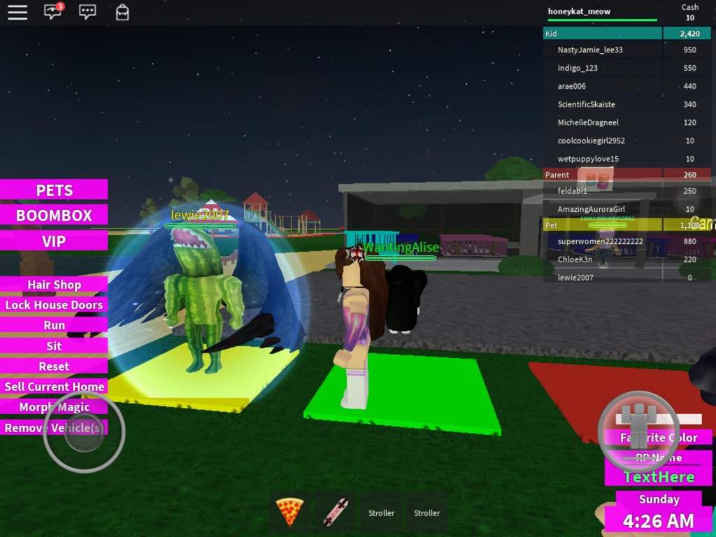 Having A Family In Roblox First Game Review With Honeykat Meow Roblox Amino - new meow roblox