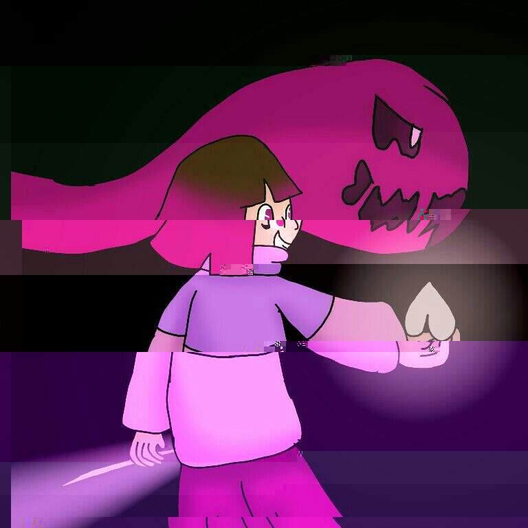 "The Bete Noire" Glitchtale Fanart/Gif | Camila Cuevas Amino