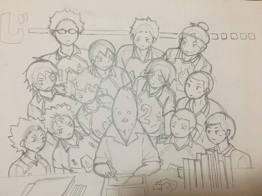 Haikyuu // Drawing Process | Anime Amino