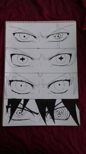 Naruto Team 7 eyes 👀 | Anime Amino