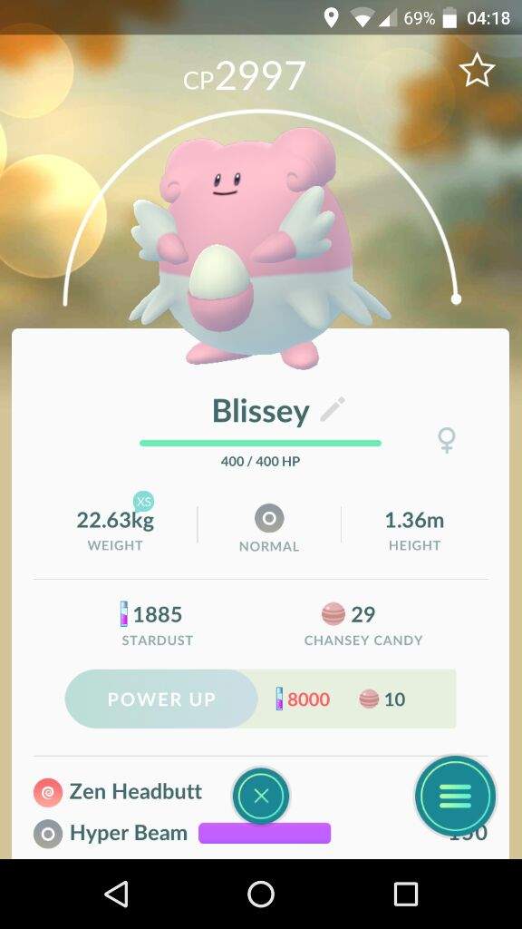 Blissey 3000cp Pokemon Go Amino