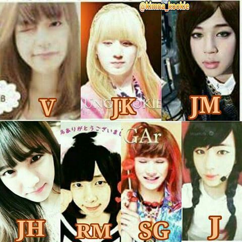 Bts jhope as a girl | ARMY's Amino