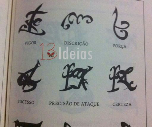 Alguns Significados das runas dos shadowhunters