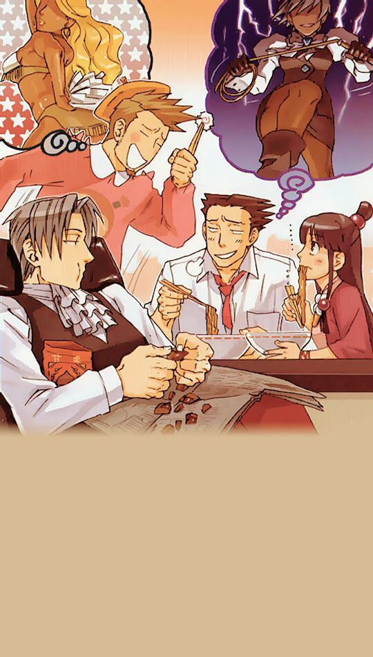 Ace Attorney Mobile Wallpapers.