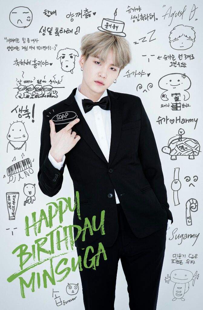 Recolectar 102+ images min yoongi cumpleaños - Viaterra.mx