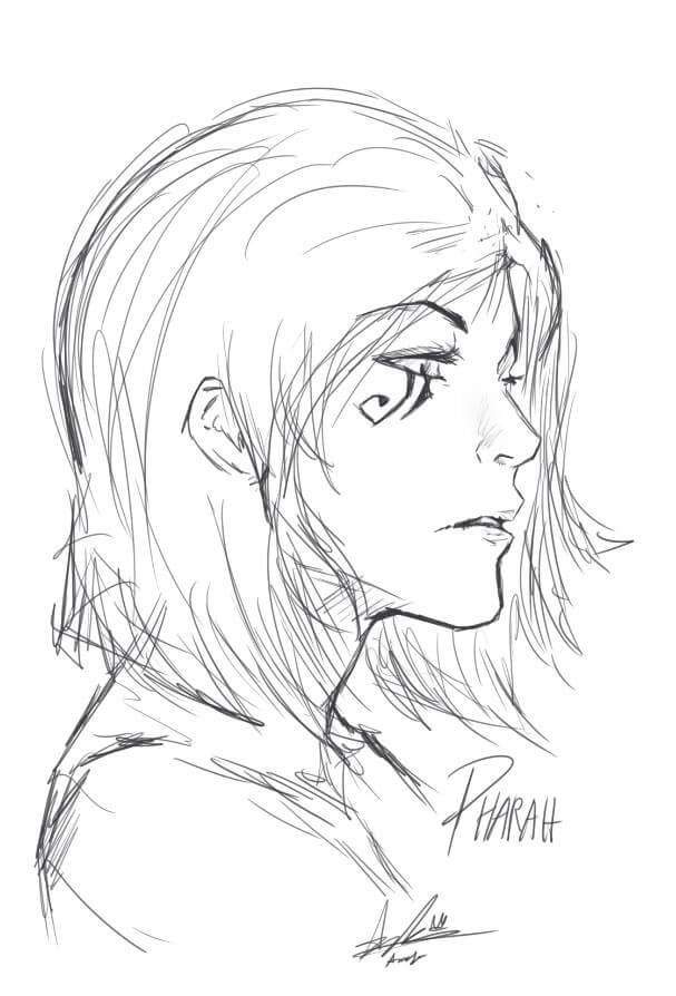 Pharah Sketch and Wallpaper | Overwatch Amino