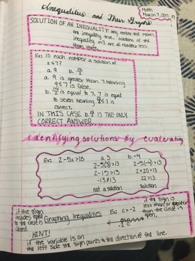 Math Notes | School Amino