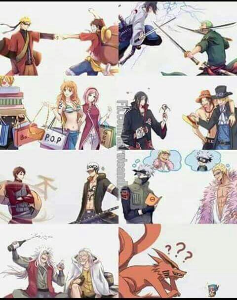 Similitudes Entre One Piece Y Naruto Anime Amino