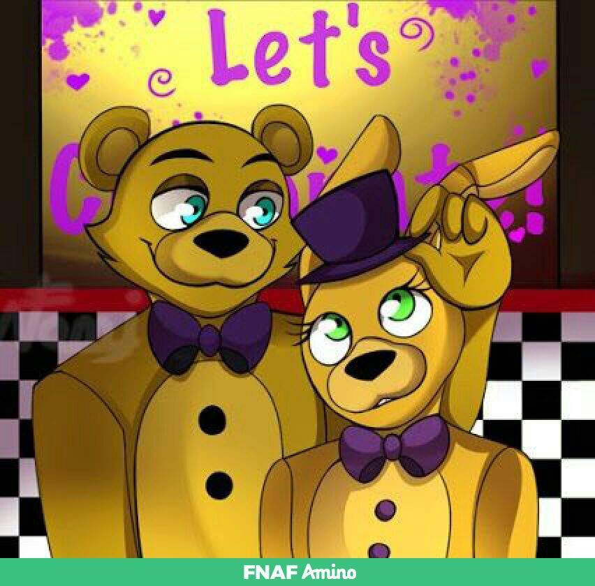 Fredbear x spring Bonnie Wiki Five Nights At Freddy's Amino